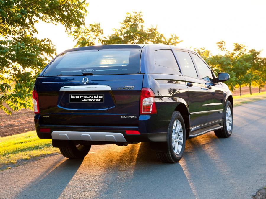  SsangYong Korando Sports 2012 года  (UK) (фото 5 из 12)